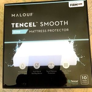 NIB Malouf Mattress Protector King size
